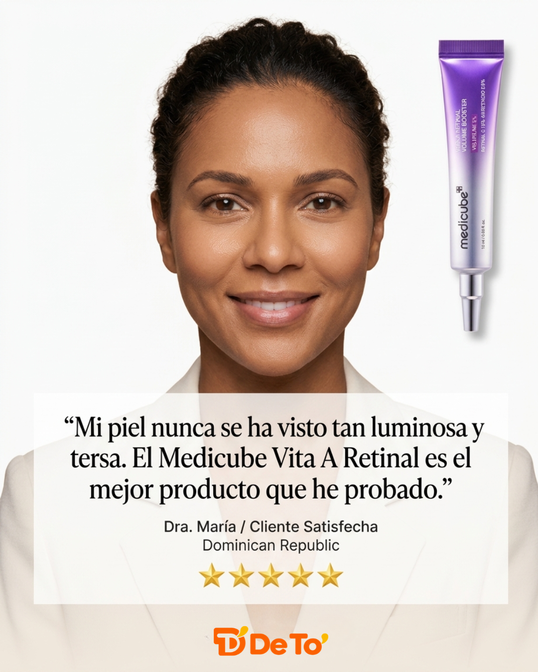 Medicube Vita A Retinal Volume Booster – Sérum para líneas de expresión y firmeza